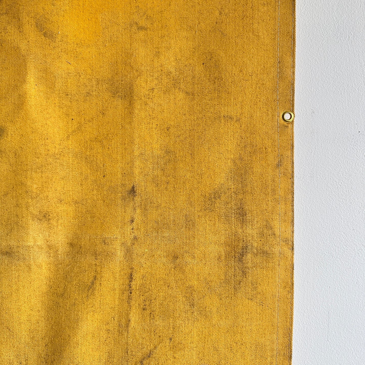 TP008 8' X 6' YELLOW CANVAS TARP