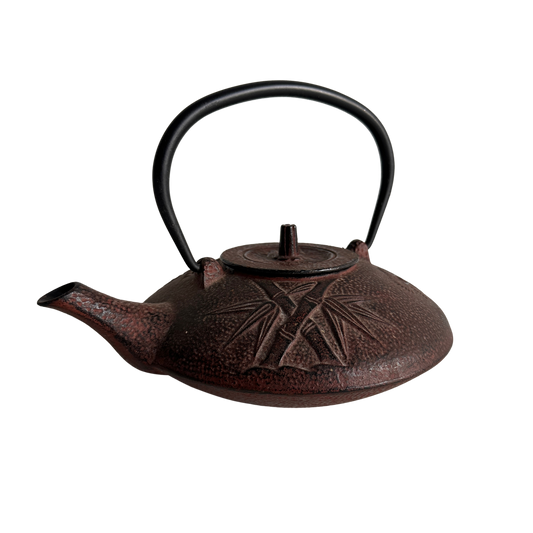 TT001 VINTAGE JAPANESE CAST IRON TEA POT