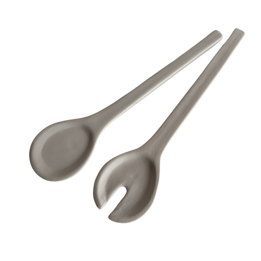 TT073 CERAMIC SALAD SERVERS