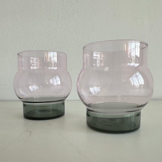 TT102 TOM DIXON PINK BULBOUS GLASSES