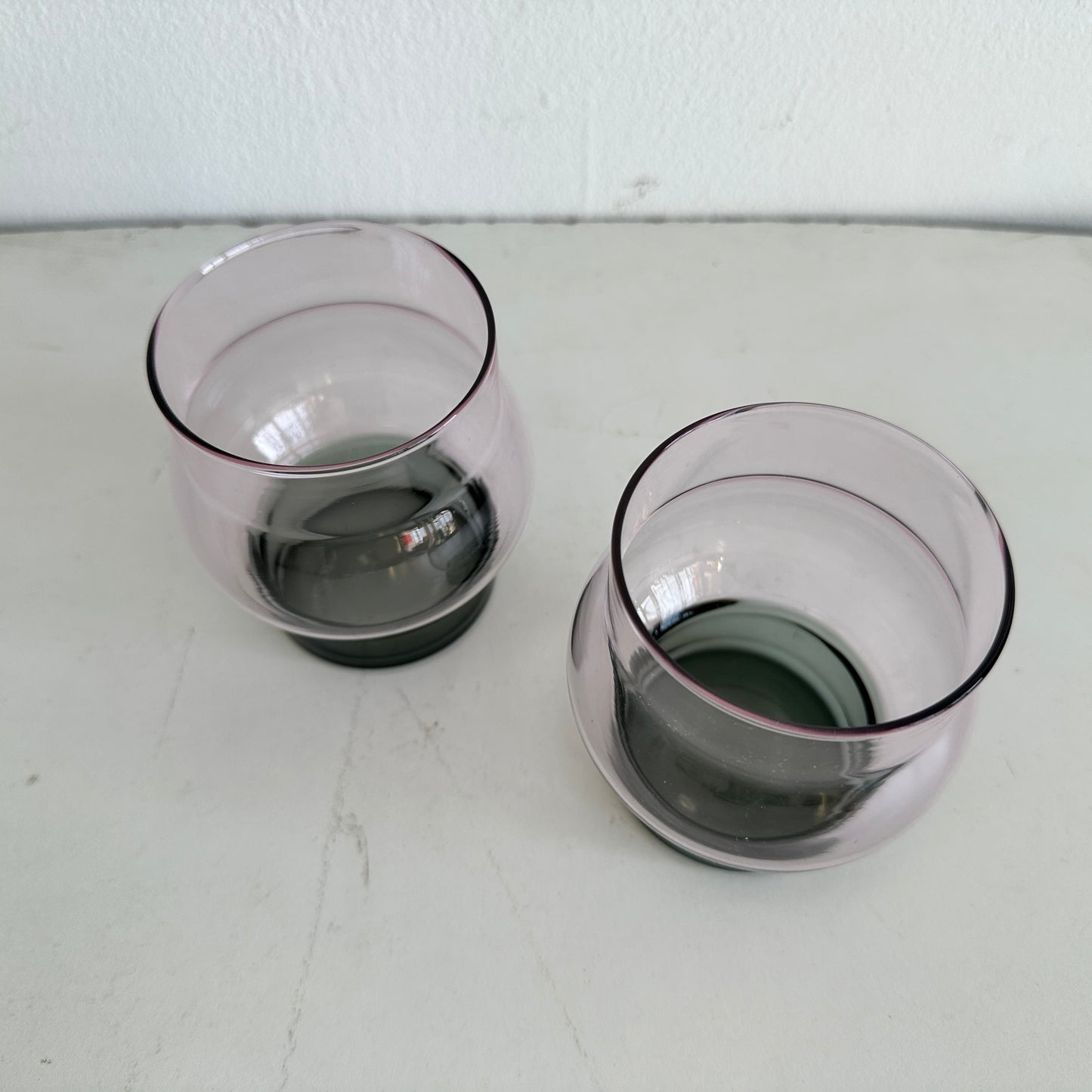 TT102 TOM DIXON PINK BULBOUS GLASSES