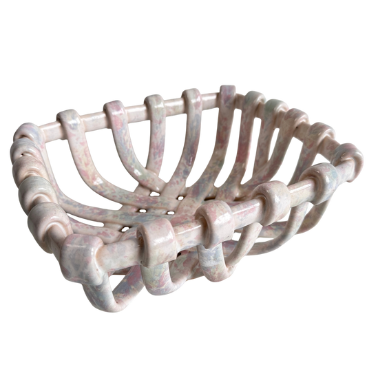 TT141 CERAMIC LYDIA BASKET