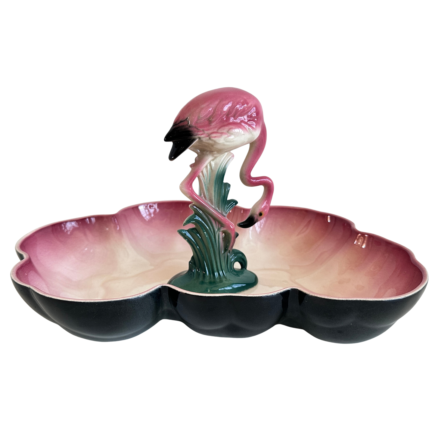TT147 FLAMINGO SERVING BOWL