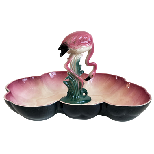 TT147 FLAMINGO SERVING BOWL