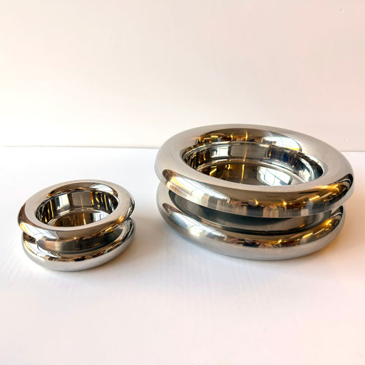 TT174 CHROME SERVING BOWLS