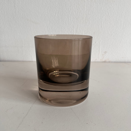 VS004 SMOKED GLASS POLONIA VASE