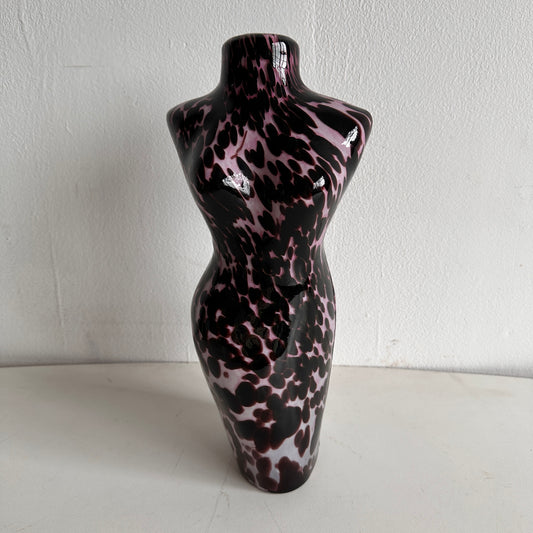 VS030 PURPLE AND PINK LADY VASE