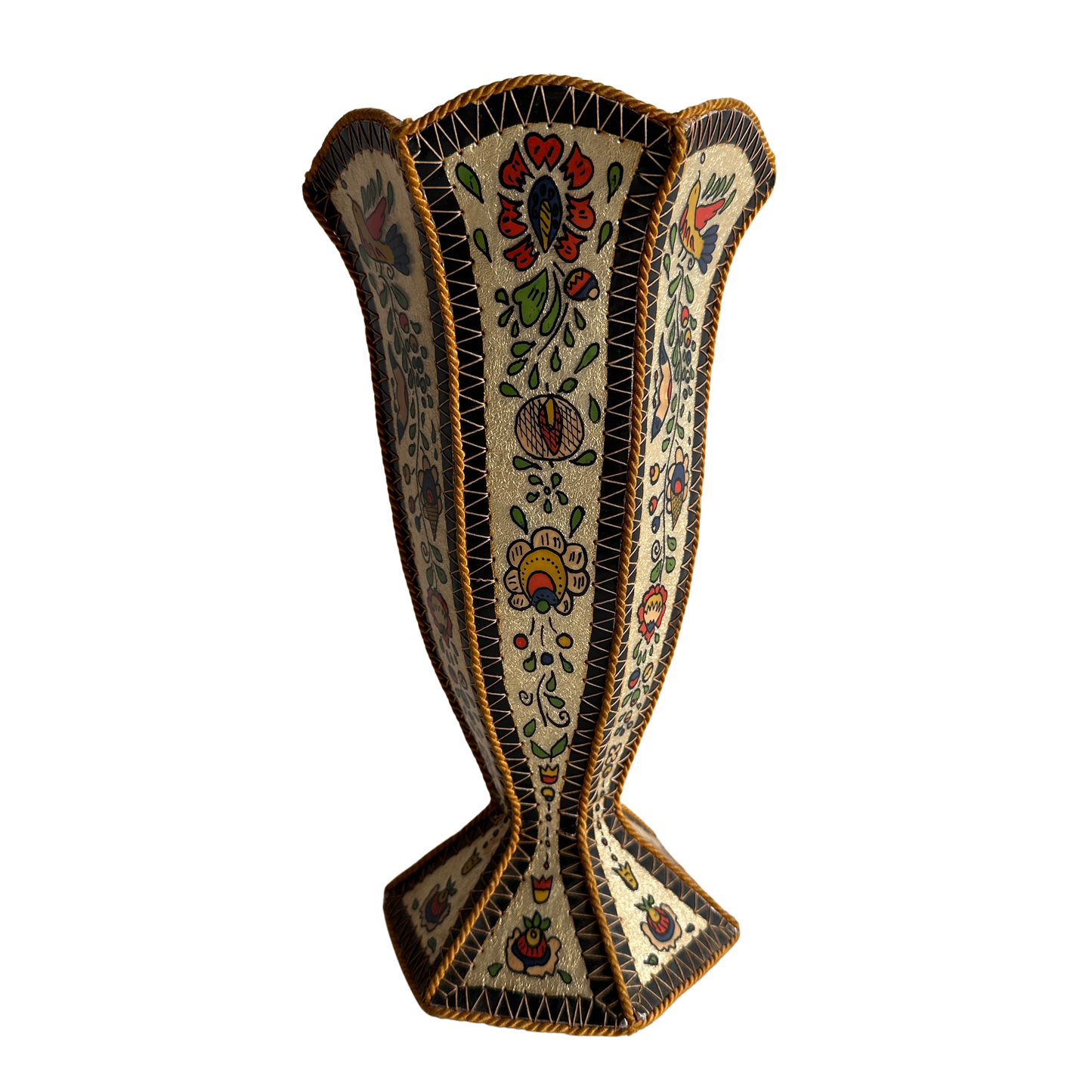 VS035 FLORAL PAPER VASE