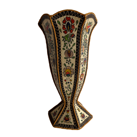 VS035 FLORAL PAPER VASE