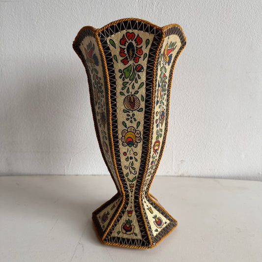 VS035 FLORAL PAPER VASE