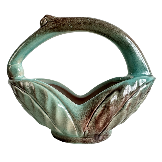 VS056 CONDER PINK & GREEN CERAMIC VASE