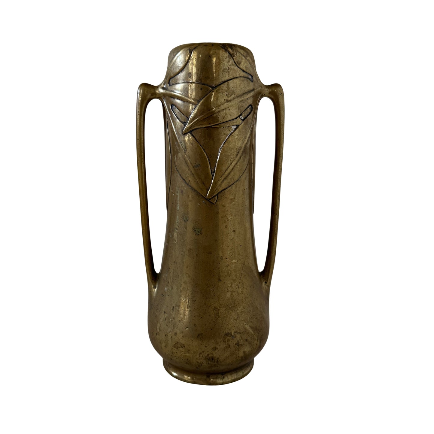 VS069 ART NOUVEAU BRONZE VASE