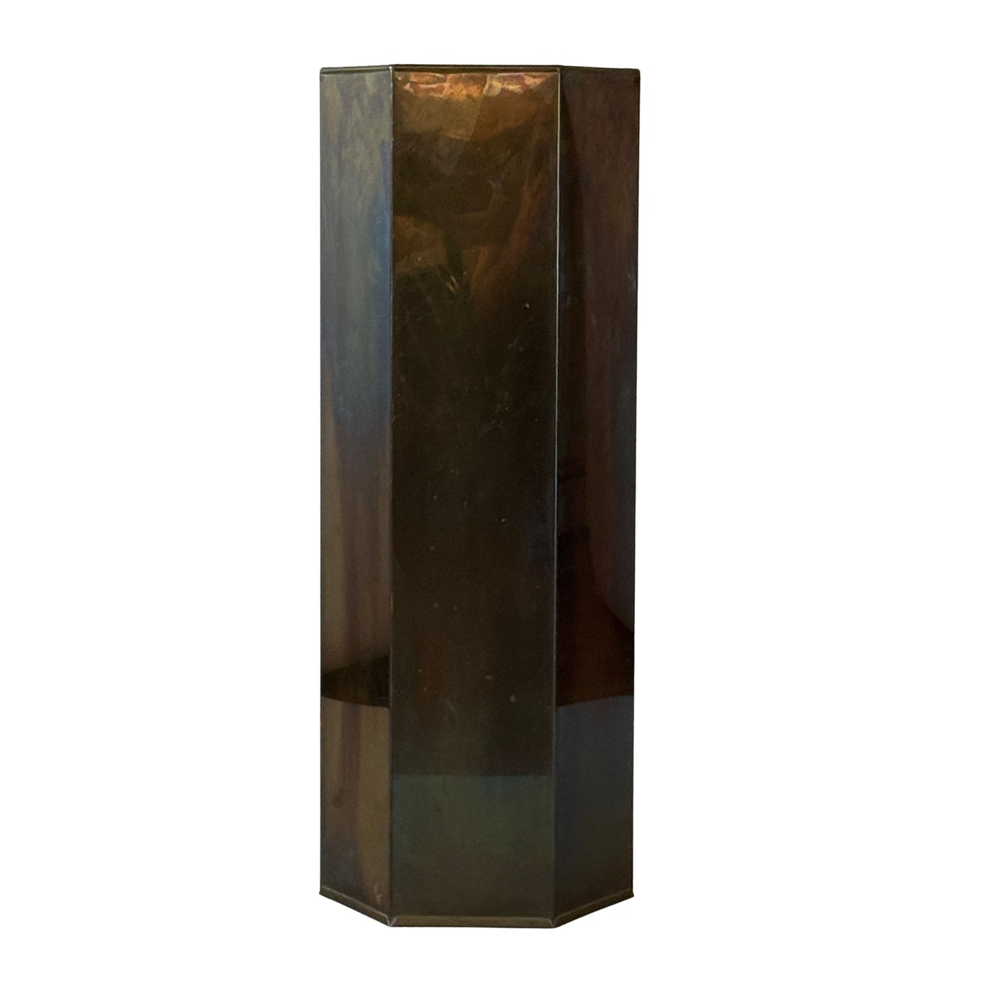 VS070 BRASS FLOOR VASE