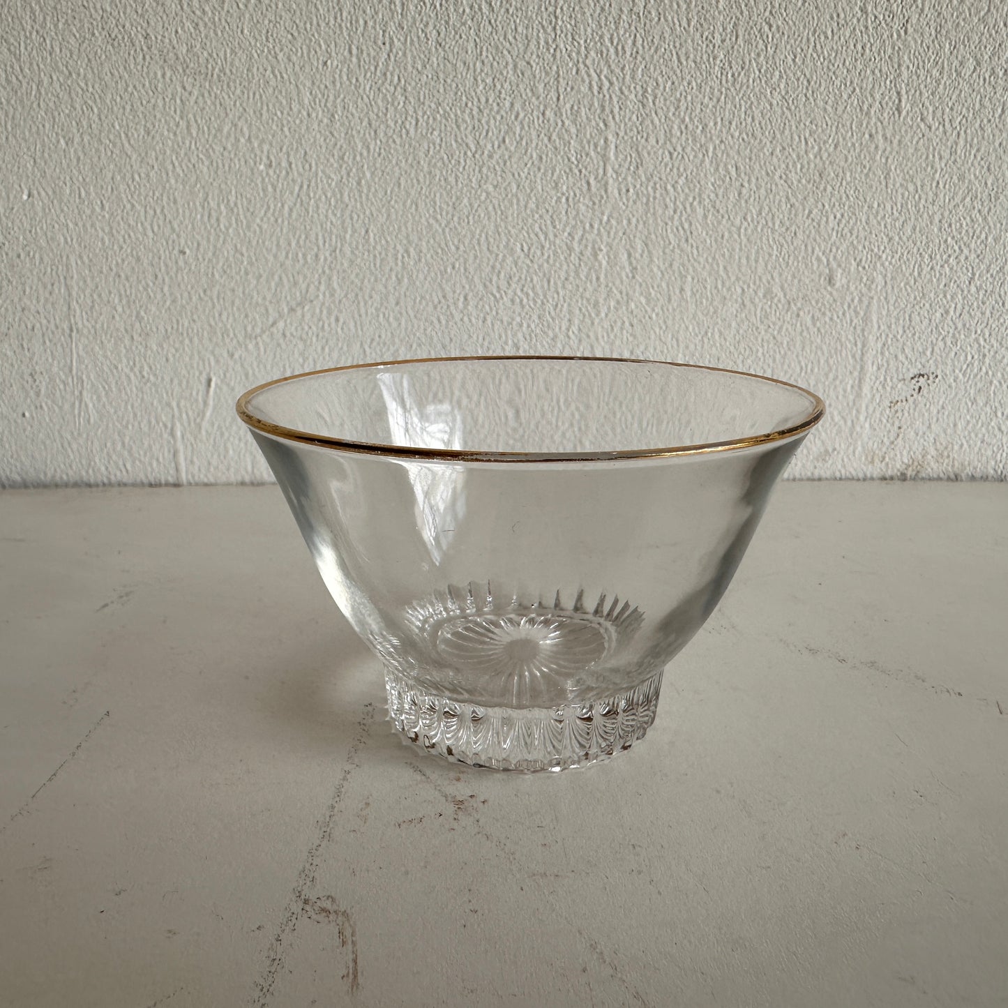 TT023 SET OF FOUR GOLD RIMMER INESSA TUMBLERS