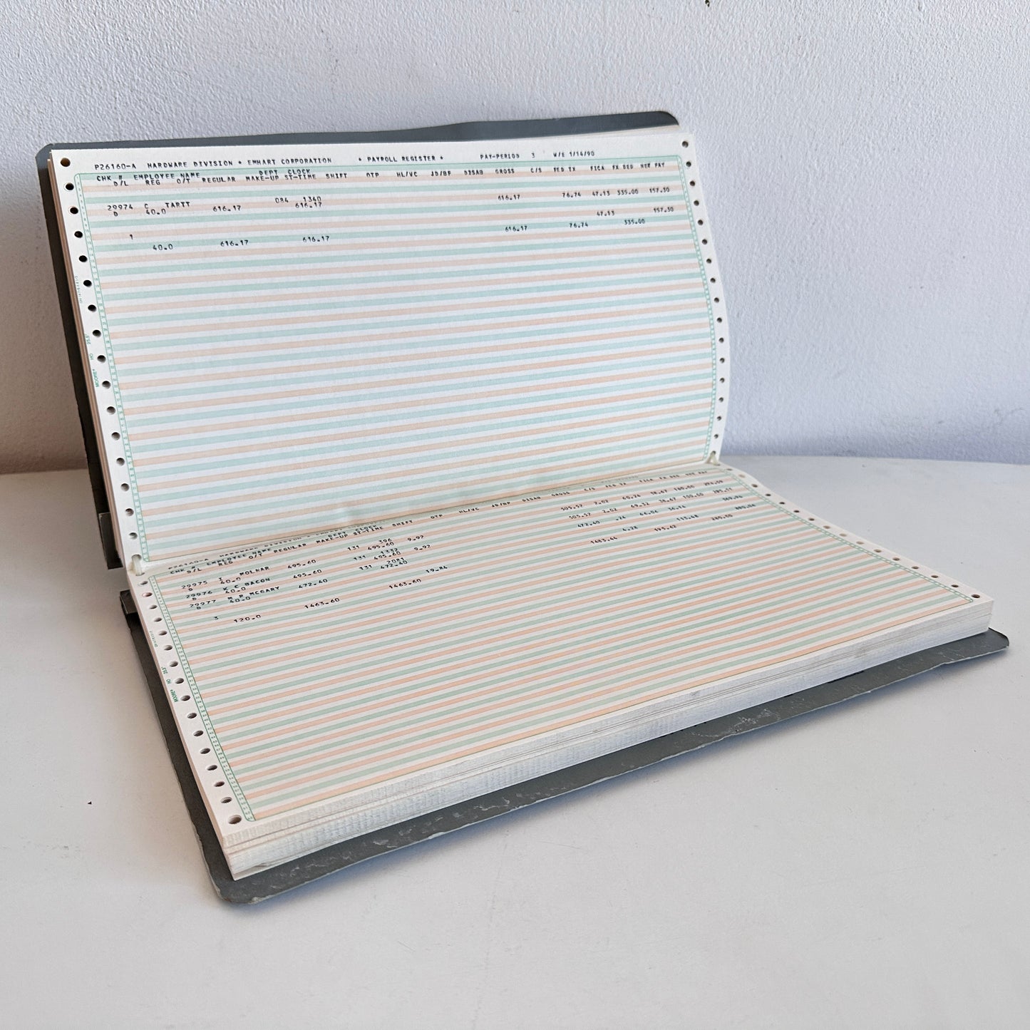 OF014 VINTAGE PAYROLL LEDGER