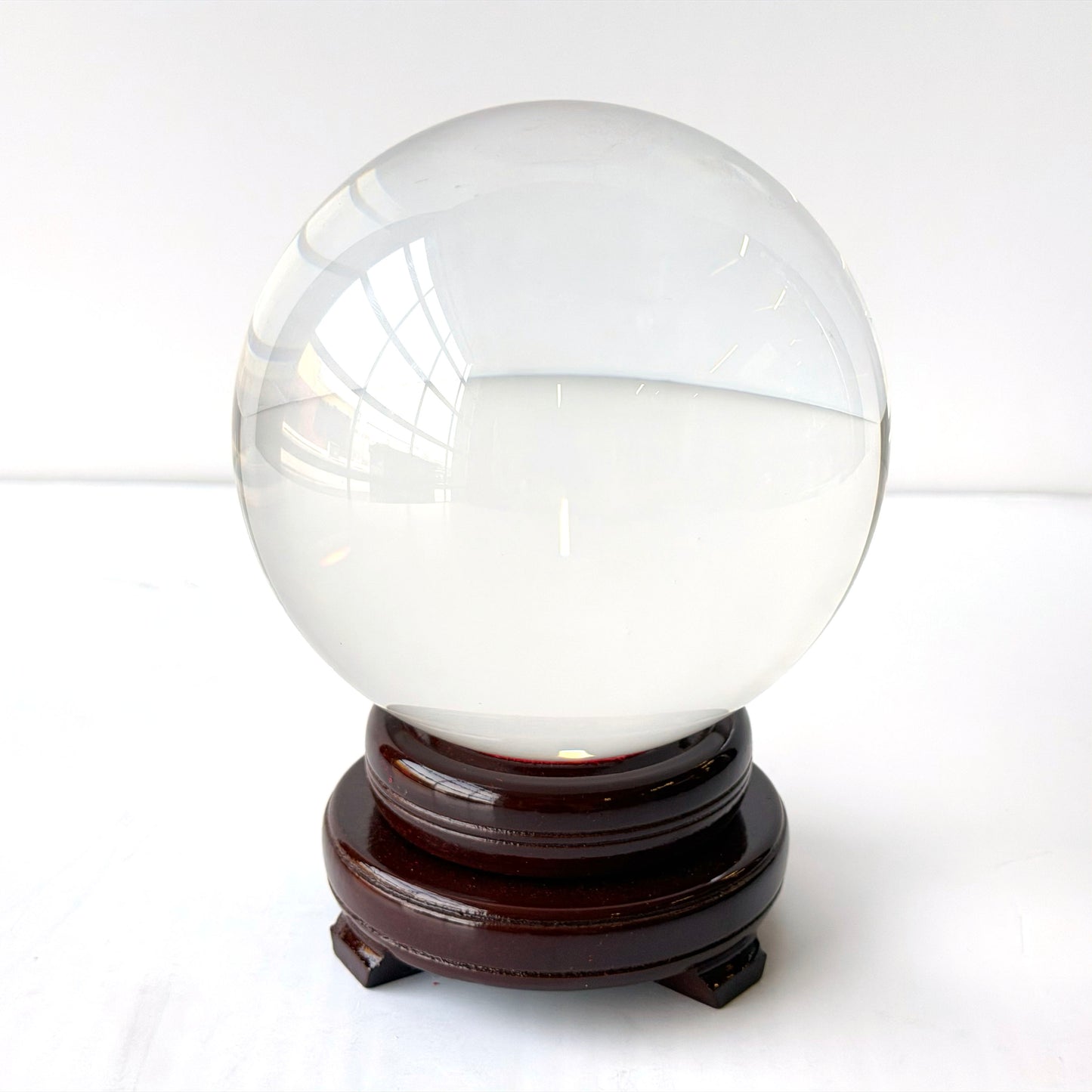 OB124 CRYSTAL BALL WITH STAND