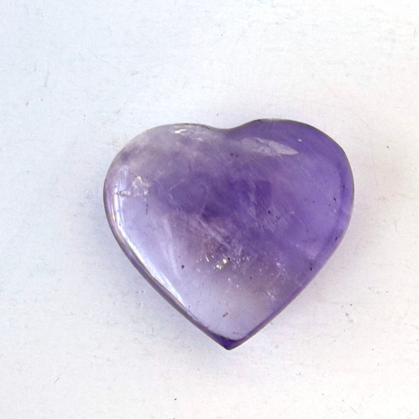 OB128 TINY AMETHYST HEART